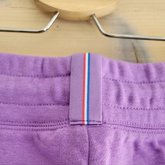 NWT FourLaps Oversized Rush Sweat Shorts Elastic Drawstring Lavendar Purple S - Picture 6 of 8